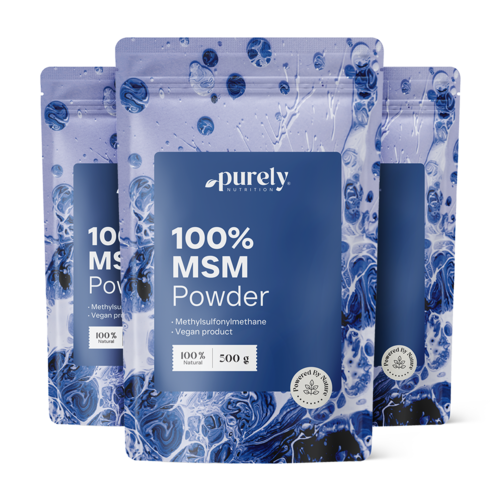 3x MSM v prahu, skupaj 1500 g