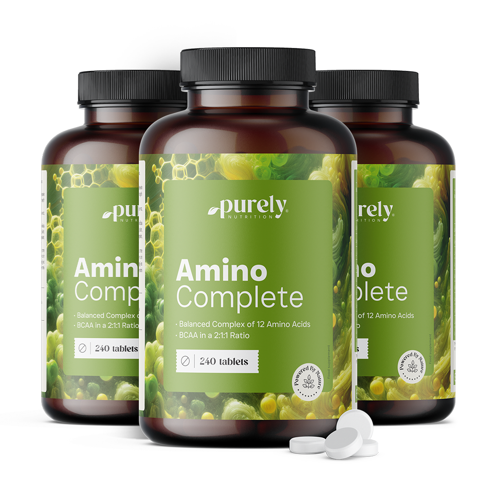 3x Amino Complete – uravnotežen kompleks 12 aminokislin Amino Complete – uravnotežen kompleks 12 aminokislin