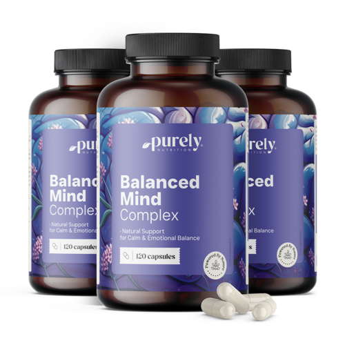 3x BalancedMind – zeliščni kompleks, skupaj 360 kapsul