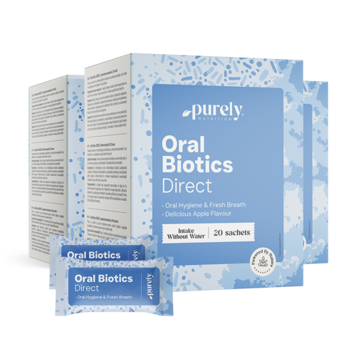 3x Oral Biotics DIRECT, skupaj 60 vrečk