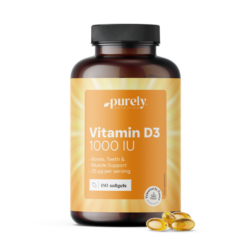 Vitamin D3 1000 i.e, 180 mehkih kapsul