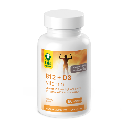 Veganska vitamina D3 + B12