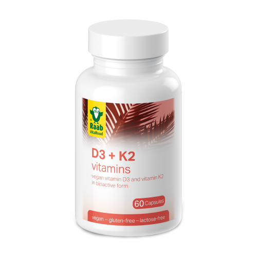 Veganska vitamina D3 + K2