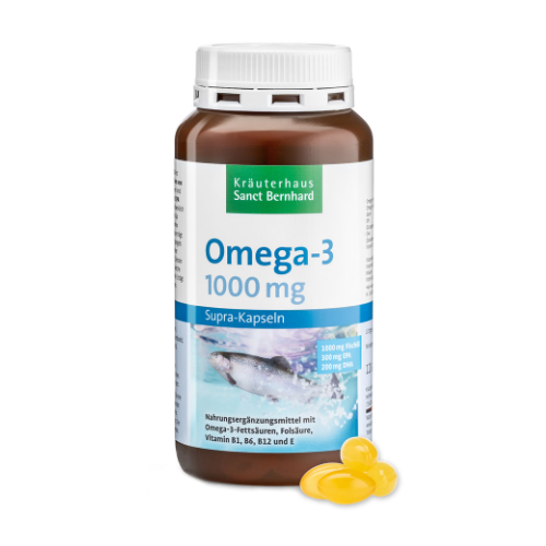 Omega 3 Supra 1000 mg, 120 kapsul