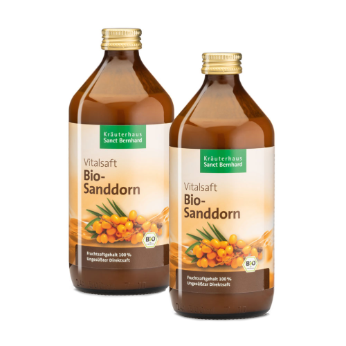 BIO Sok iz rakitovca, 2 x 500 ml