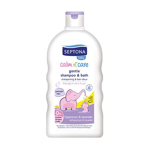 Šampon in kopel za dojenčke – šentjanževka & sivka