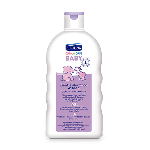 Šampon in kopel za dojenčke – šentjanževka & sivka