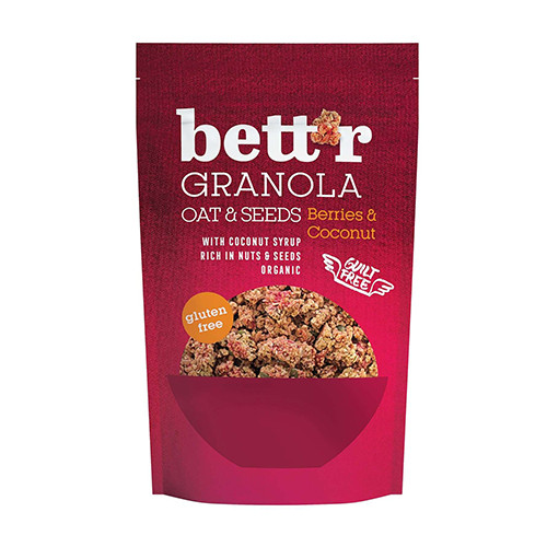 BIO Granola – gozdni sadeži in kokos