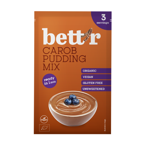 BIO mešanica za rožičev puding, 30 g