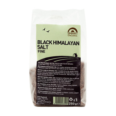 Črna himalajska sol, fino mleta