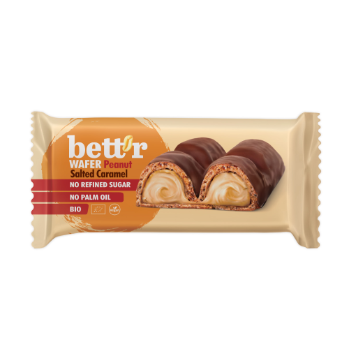 BIO Veganski vafelj – arašidova krema, 33 g