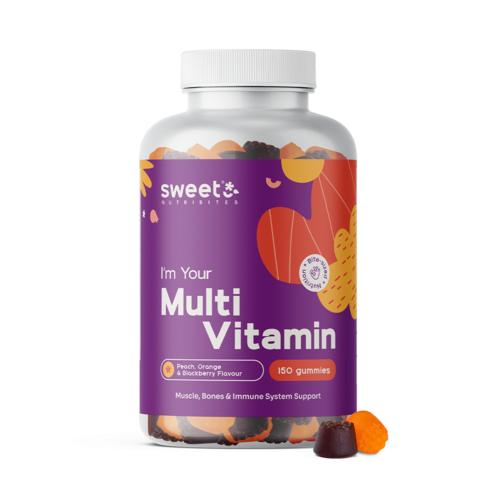 Multivitamini, 150 gumi bonbonov