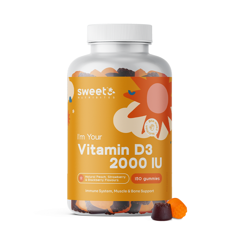 Vitamin D3 gumi bonboni