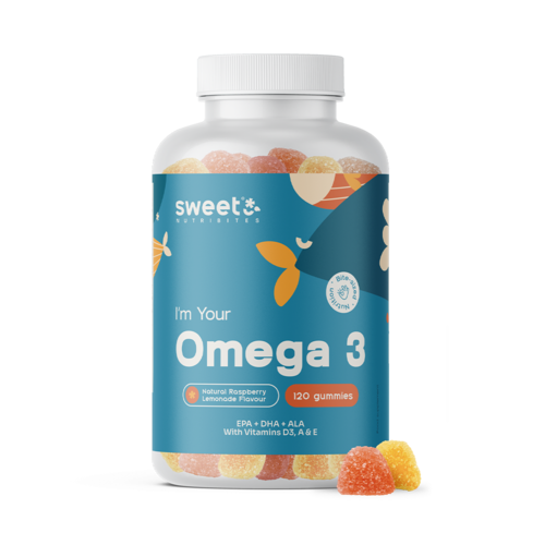 Omega-3, 120 gumi bonbonov