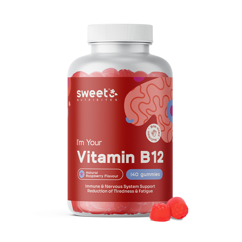 Vitamin B12 gumi bonboni