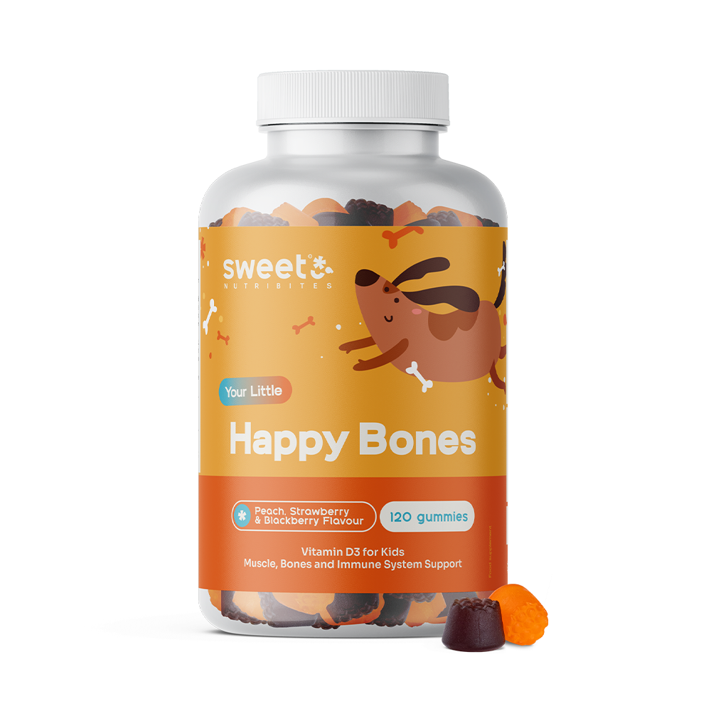 Happy Bones – gumiji za otroke z vitaminom D3