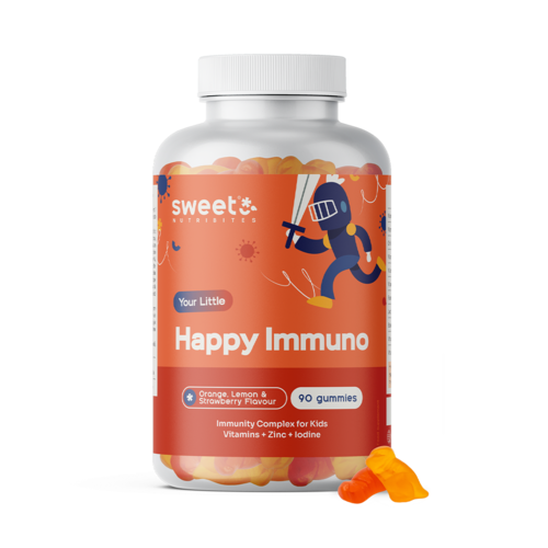 Happy Immuno –  gumiji za otroke za imunski sistem, 90 gumi bonbonov