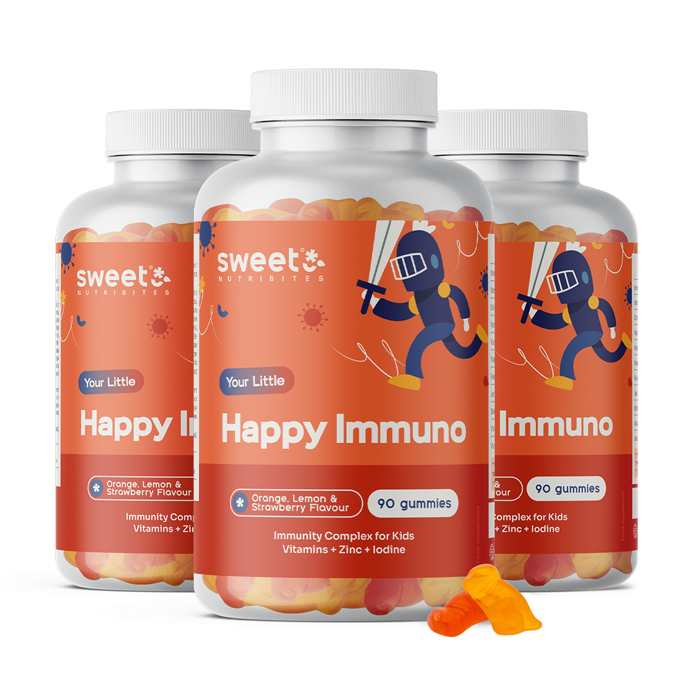 Happy Immuno –  gumiji za otroke za imunski sistem