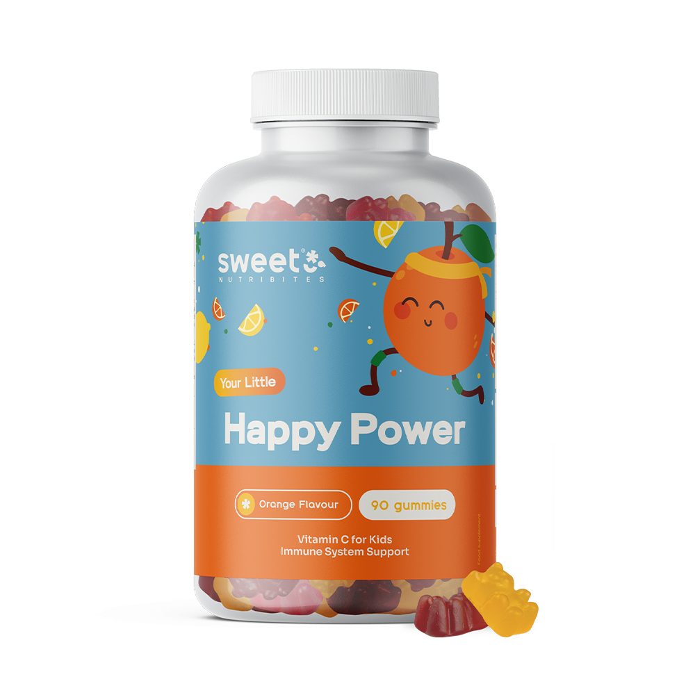 Happy Power – gumiji za otroke z vitaminom C