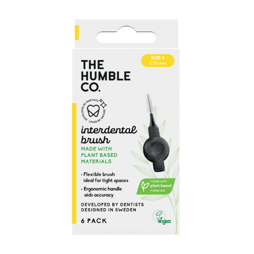 Medzobne ščetke, velikost 4 (0,70 mm),  6 kosov