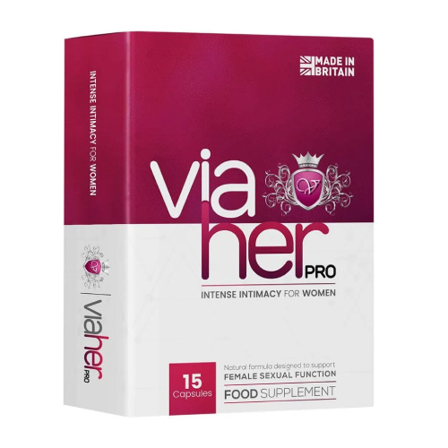 ViaHer Pro – kompleks za ženske, 15 kapsul