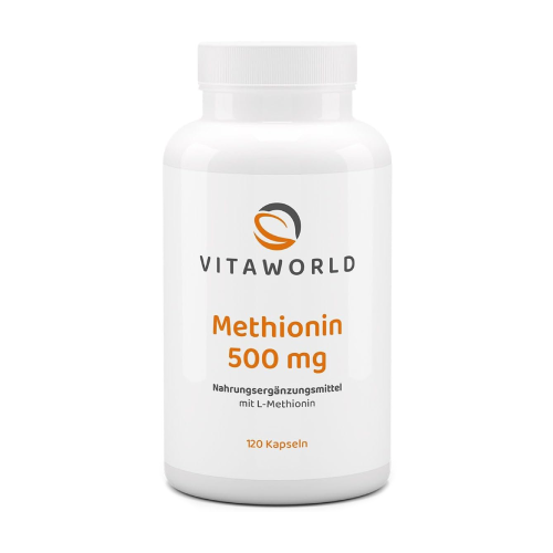 Metionin 500 mg v kapsulah