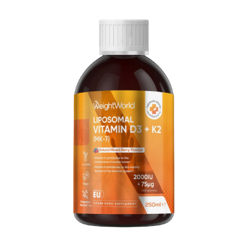 Liposomski vitamin D3 + K2 – v tekočini, 250 ml