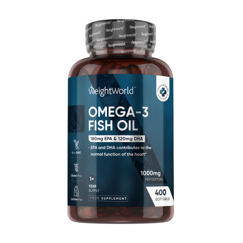 Omega-3 1000 mg, 400 mehkih kapsul