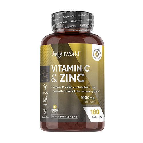Vitamin C + cink v tabletah
